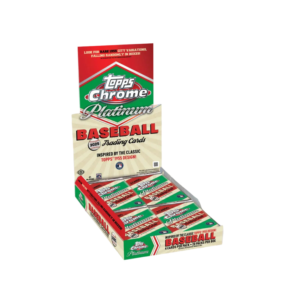 2025 Topps Chrome Platinum '55 Baseball Hobby Box