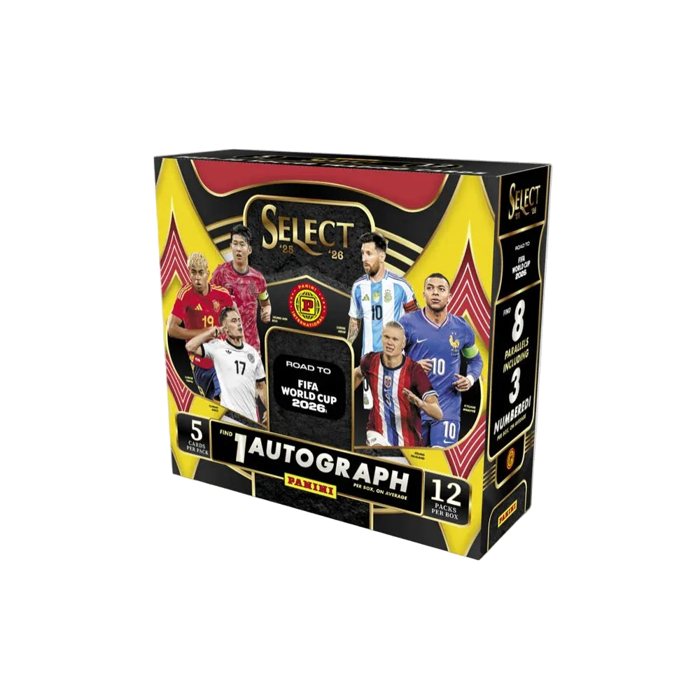 2025-26 Panini Select Road to FIFA World Cup 2026 Hobby International Box