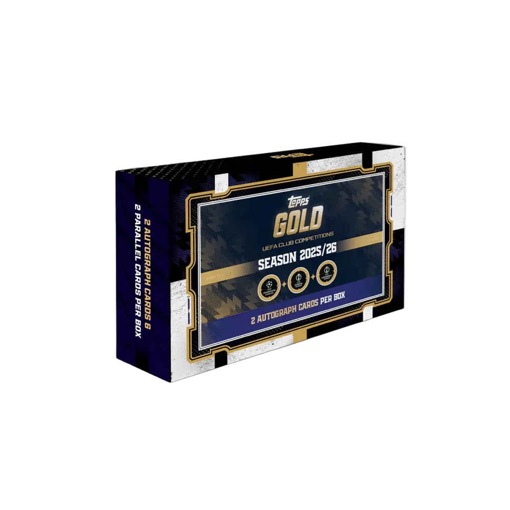 2025-26 Topps Gold UCC Soccer Hobby Box